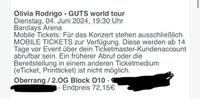 Olivia Rodrigo Guts Tour Ticket Hamburg Hamburg-Nord - Hamburg Barmbek Vorschau