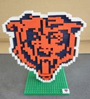 Chicago Bears NFL American Football 3D Logo BRXLZ Ziegelbauset Niedersachsen - Hoya Vorschau