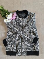 Pulloverjacke von Gina Tricot, Gr. L , schwarz mit Blumen Schleswig-Holstein - Winsen Vorschau