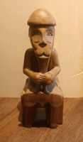 Thor Wikinger Holz Statue Donar Germanen ca. 28cm Sachsen - Plauen Vorschau