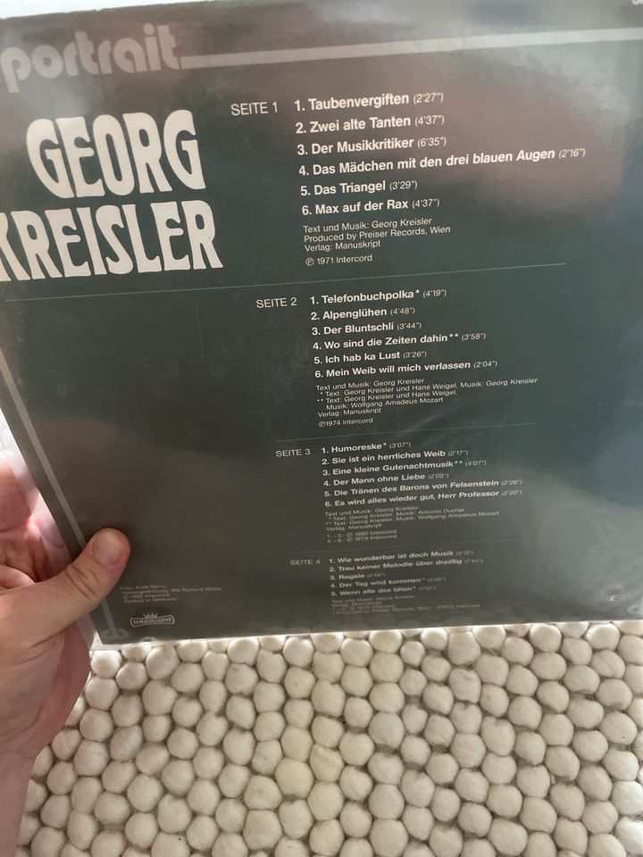 Vinyl - Georg Kreisler best of Schallplatte in Heidelberg