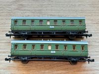 2x Minitrix - Spur N - 3059 - Abteilwagen Klasse 3 Nordrhein-Westfalen - Hürth Vorschau