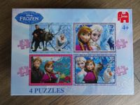 4er Puzzle Set Disney Frozen Eiskönigin Anna & Elsa Jumbo Baden-Württemberg - Gondelsheim Vorschau