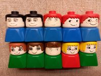 10 Lego Duplo Figuren_altes Design_70er/80er Jahre_gebraucht Bayern - Obersinn Vorschau