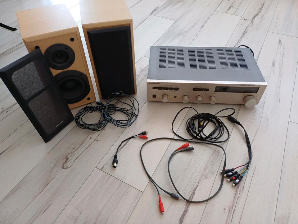 Blaupunkt Stereo Amplifier Stereoanlage inkl. Lautsprecher in Villingen-Schwenningen