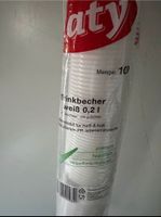 7800 Stück Plastikbecher/ Trinkbecher 0,2 l Sachsen - Elterlein Vorschau