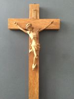 Kruzifix Holzkreuz Schnitzerei aus Oberammergau Bayern - Kinsau Vorschau