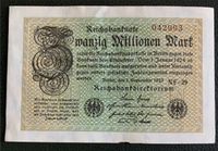 Notgeld 1923 Reichsbanknote Zwanzig 20 Millionen Nordrhein-Westfalen - Linnich Vorschau