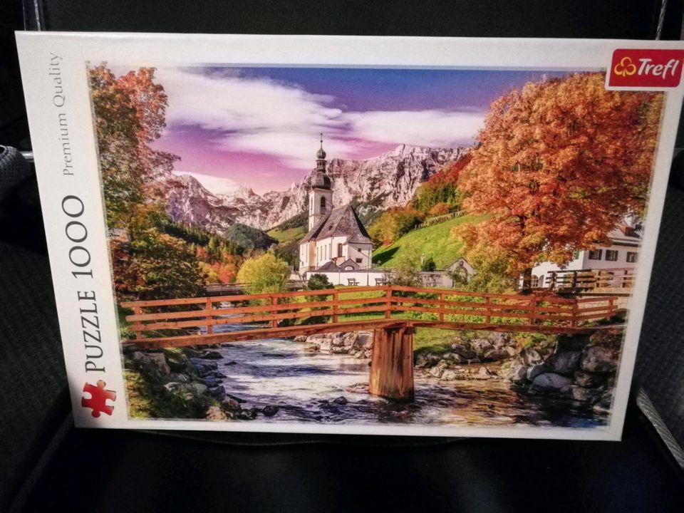 Trefl Puzzle  - Autumn Bavaria - 1000 Teile  - neuwertig in Rosenow