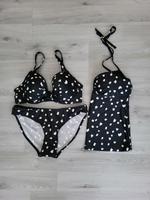 NEU* 3 tlg. Bikini Set Gr. 40 42 Tankini schwarz weiß 80c Nordrhein-Westfalen - Witten Vorschau