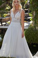 Kleine Bräute aufgepasst!!! Boho Brautkleid von Modeca Größe 36 Bayern - Straubing Vorschau