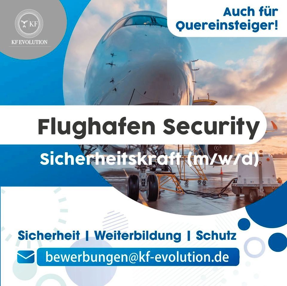 Flughafen-Sicherheitsmitarbeiter (m/w/d)|TOP GEHALT** in Centrum