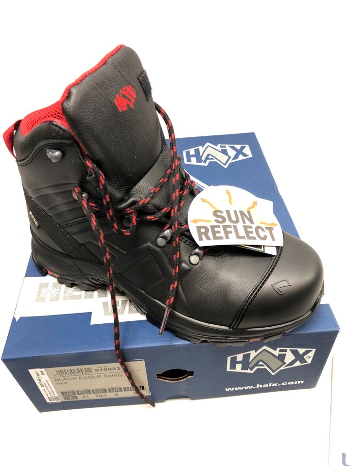 Haix Sicherheitsstiefel BE Safety 54 Mid Gr.7 (41) schw in Bochum