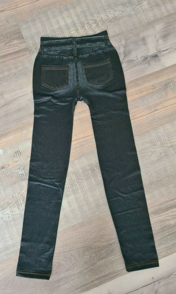 Leggins Jeggings Jeansstyle 38/40 Damen in Masserberg