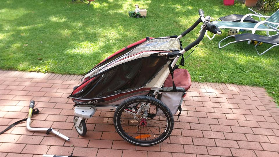 Fahrradanhänger/Kinderwagen chariot cx1 in Jülich