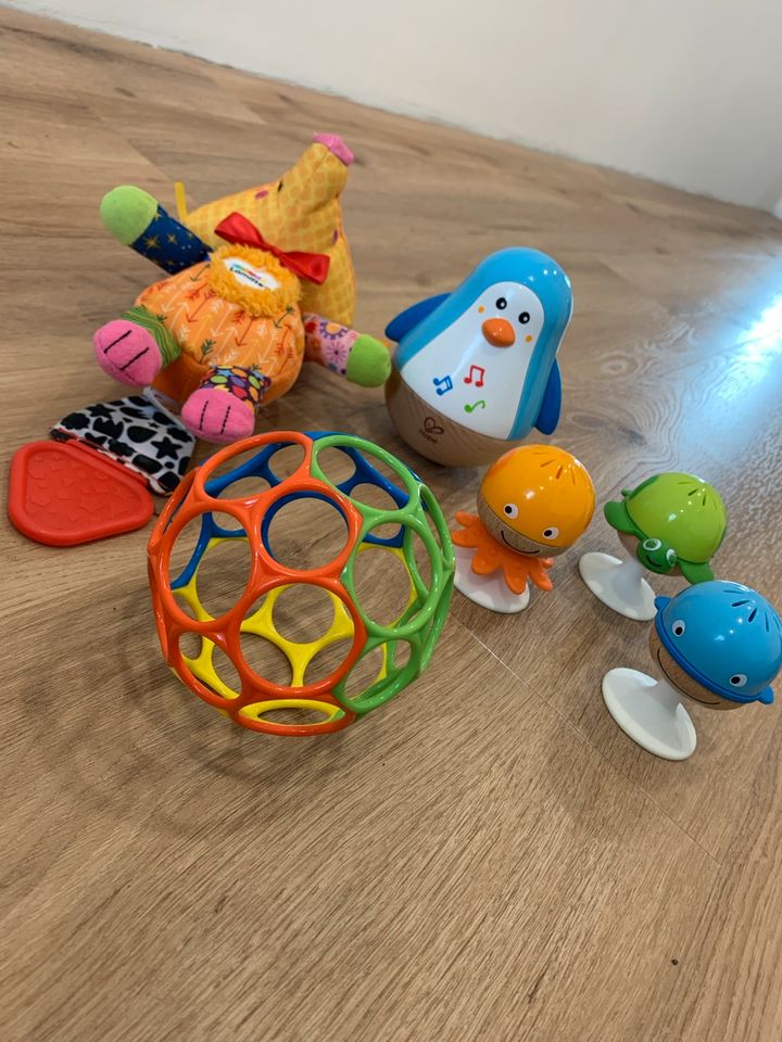 Kinderspielzeug Set, O Ball, Hape, Lamaze in Grünberg