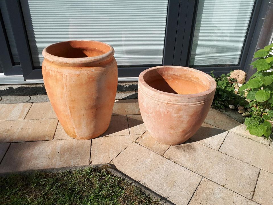 Toskanischer Terrakotta Topf Planzkübel Blumentopf Groß in Henstedt-Ulzburg