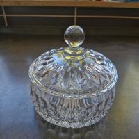 Glasschale mit Glasdeckel Pressglas Bremen - Huchting Vorschau