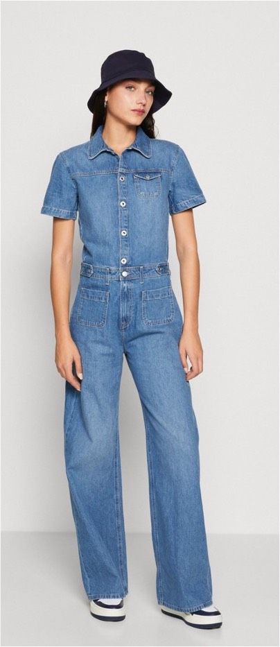 Pepe Jeans Jumpsuit Evelyn blau Overall NEU XS in Berlin