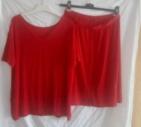 Damen 2-Teiler, T-Shirt und Rock, rot, Größe 44/46 Baden-Württemberg - Frankenhardt Vorschau