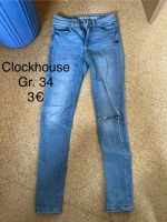 Hose Jeans Clockhouse Gr. 34 Niedersachsen - Martfeld Vorschau