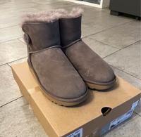 NEU UGG mini Bailey Button II stormy grey Gr 40 Hessen - Hochheim am Main Vorschau