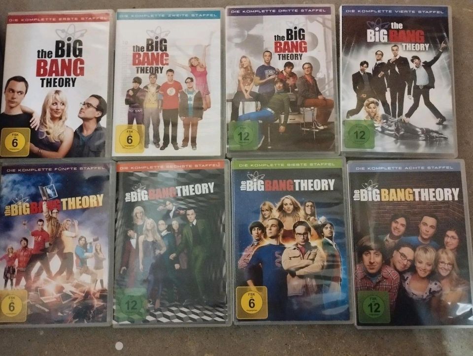 The Big bang theory DVD Staffel 1-8 in Holzwickede