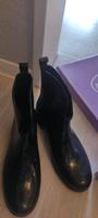Neuwertige Gummistiefel Stiefeletten schwarz 41 Köln - Longerich Vorschau