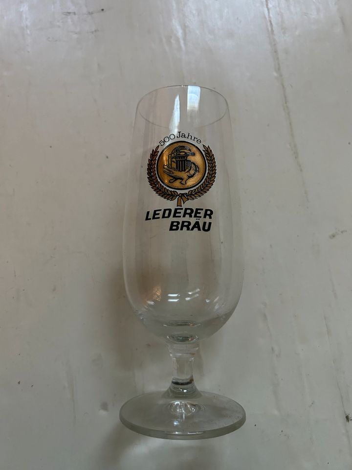 Lederer Brauerei Gläser in Lauf a.d. Pegnitz