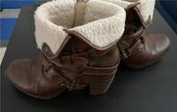 Mustang Stiefelette Gr 41 cognacfarben, gefüttert Thüringen - Zeulenroda-Triebes Vorschau