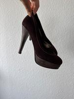 Damen Esprit Pumps in Wildleder braun Berlin - Neukölln Vorschau