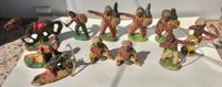 Indianer Figuren - Alt, DDR Spielzeug um 1960 Sachsen-Anhalt - Südharz Vorschau