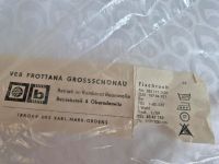 100x160 Tischdecke original DDR VEB Frottana weiß Ornamente BW Dresden - Cotta Vorschau
