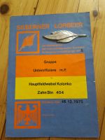 Silberner Lorbeer Bundeswehr Soldatensportwettkamp 1975 Nordrhein-Westfalen - Geldern Vorschau