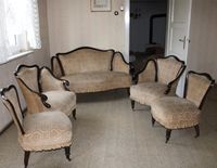 Wunderschönes antikes Sofa und vier Stühle im Louis Stil Bayern - Altenkunstadt Vorschau