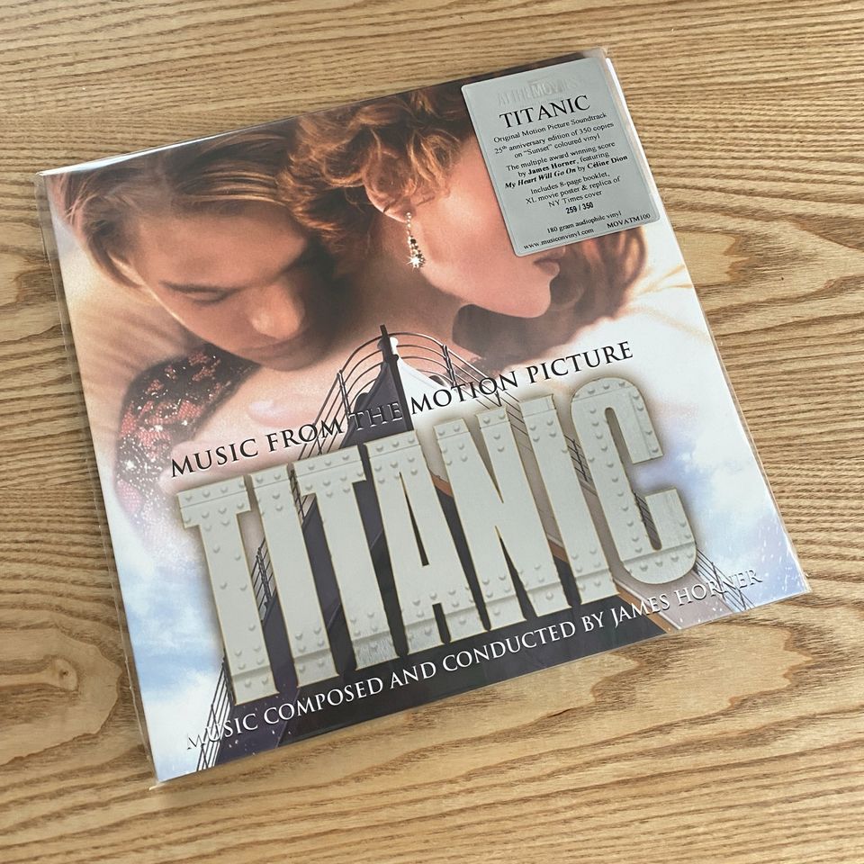 Titanic Limited Sunset Vinyl 2LP Limited to 350 copies in München