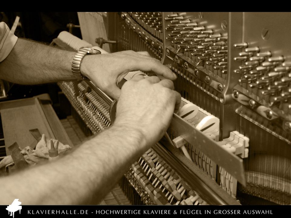 Hochwertiges Yamaha Klavier, V-114, schwarz poliert ★ Bj.2001 in Altenberge
