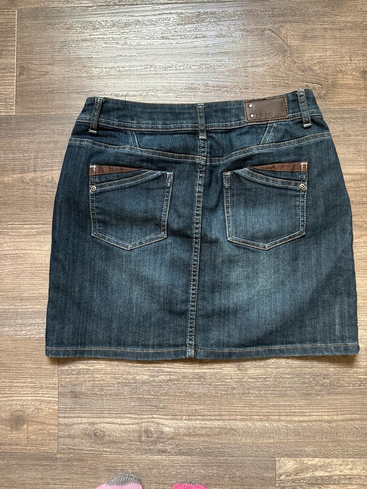 Jeans Minirock Größe 36 von ZERO in Niederwerrn