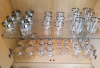 Gläser von Glasenau, Kristall Glas,  Platin Rand,42 Gläser Nordrhein-Westfalen - Hünxe Vorschau