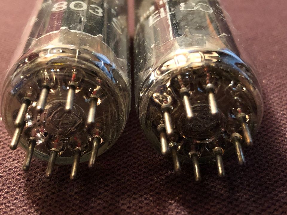 2x TELEFUNKEN EL 803 S Röhre in Tittmoning