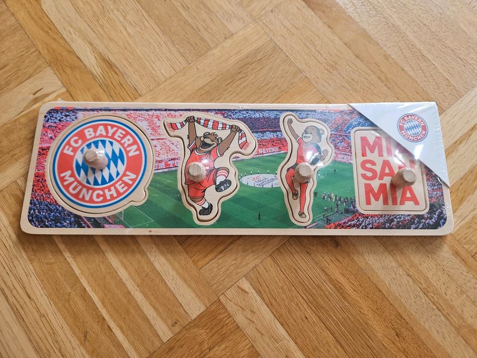 NEU FC Bayern Steckpuzzle Baby puzzle FCB in München