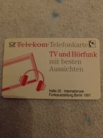 Telefonkarte TV Hörfunk internationale Funkausstellung Berlin 91 Nordrhein-Westfalen - Lüdenscheid Vorschau