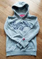 Superdry Kapuzenpullover Hoodie grau Gr. XS Bayern - Aschaffenburg Vorschau