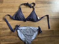BLUE MOTION Bikini Gr. 40 blau/weiß - wie neu Stuttgart - Degerloch Vorschau