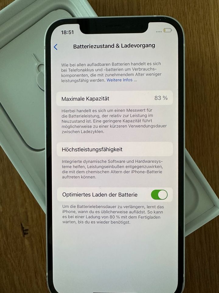 iPhone 12 White, 128 GB in Kirchdorf an der Iller