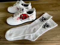 DeadPool, Marvel Weiß Tennissocken Sportsocken Customized Dortmund - Westerfilde Vorschau