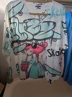 Langarm Sommer Feinstrick Shirt Panter XL Nordrhein-Westfalen - Heiligenhaus Vorschau