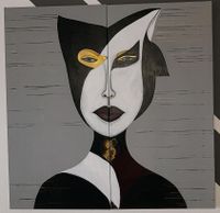 "Golden eye" Gemälde Acryl auf Leinwand Unikat München - Thalk.Obersendl.-Forsten-Fürstenr.-Solln Vorschau