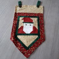 Weihnachtl. Wanddeko Patchwork  incl. Versand Sachsen - Raschau-Markersbach Vorschau