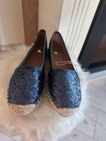 Damen Espandrilles Slipper neu und OVP mit Glitzer Pailletten Brandenburg - Rathenow Vorschau